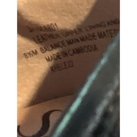 Sofft Nevara Black Leather Loafers With Metal Chain Detail Size 8.5M‎ - Picture 6 of 7